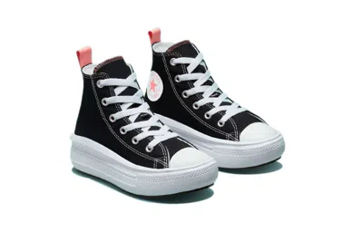 Converse (ps)  Chuck Taylor All Star Move Platform High 'black Pink Salt' In Multi