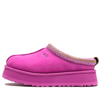 Ugg Tazz Womens Embroidered Slip On Slide Slippers In Purple