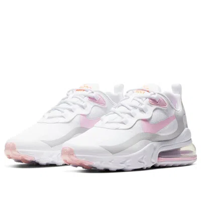 Nike (wmns)  Air Max 270 React 'white Pink Foam' In Multi
