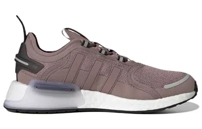 Adidas Originals (wmns) Adidas Nmd_r1 V3 'purple' In Gray