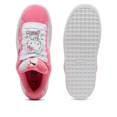 Puma (gs)  X Hello Kitty Suede Xl 'magic Rose Peaceful Blue' In Multi