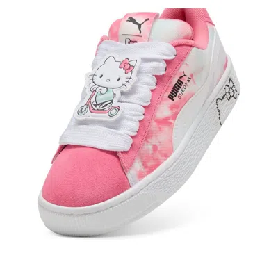 Puma (gs)  X Hello Kitty Suede Xl 'magic Rose Peaceful Blue' In Multi