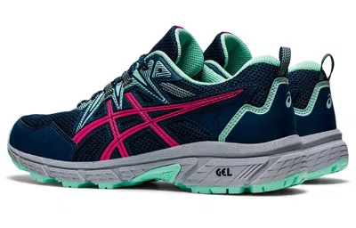 Asics Gel-venture 8 1012b231-400 Sneaker Womens Blue Trail Running Shoes Dwa1847 In Multi