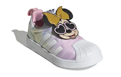 Adidas Originals (ps) Adidas Superstar 360 X Disney 'minnie Mouse' In White
