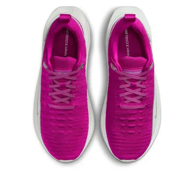 Nike (wmns)  Reactx Infinity Run 4 Premium 'vivid Grape Metallic Silver' In Multi