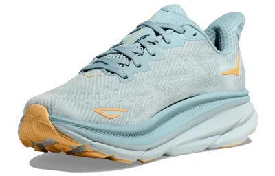Hoka Woman Sneakers Sky Blue Size 9.5 Textile Fibers In Blue
