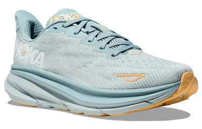 Hoka Woman Sneakers Sky Blue Size 9.5 Textile Fibers In Blue