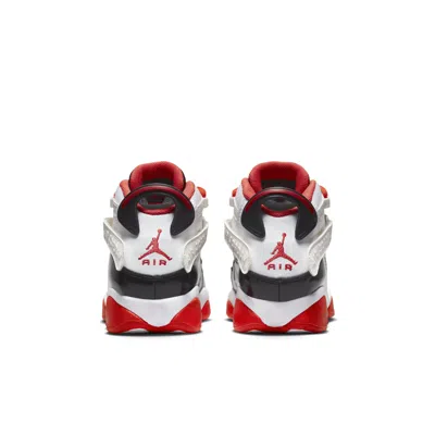 Air Jordan (gs)  6 Rings 'white Black Team Orange' In Multi