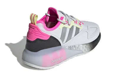 Adidas Originals (gs) Adidas Nasa X Zx 2k J 'dash Grey Silver' In Multi