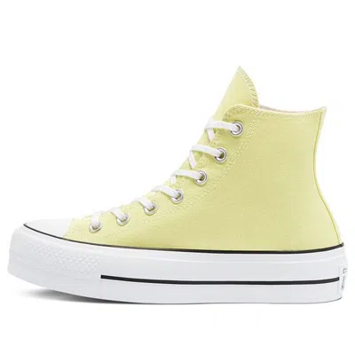 Converse (wmns)  Chuck Taylor All Star Platform High 'light Citron' In Yellow