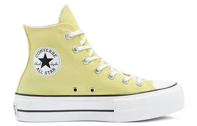Converse (wmns)  Chuck Taylor All Star Platform High 'light Citron' In Yellow