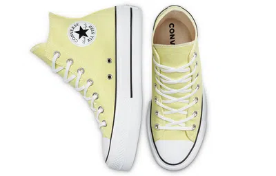 Converse (wmns)  Chuck Taylor All Star Platform High 'light Citron' In Yellow