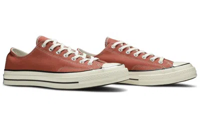 Converse Chuck 70 Low 'terracotta Red' In Red