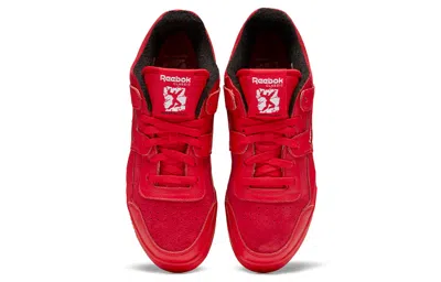 Reebok Workout Plus Lightweight Cozy Low Tops Casual Skateboarding Shoes Unisex Red