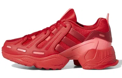 Adidas Originals (wmns) Adidas Eqt Gazelle 'scarlet' In Animal Print