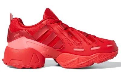 Adidas Originals (wmns) Adidas Eqt Gazelle 'scarlet' In Animal Print