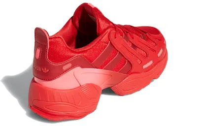 Adidas Originals (wmns) Adidas Eqt Gazelle 'scarlet' In Animal Print