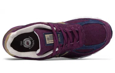 New Balance 990v4 Suede Trainers In Multi