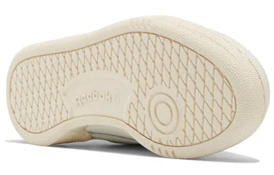 Reebok (wmns)  Club C 85 Sneakers White/deep-wine In Neutral