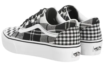 Vans (wmns)  Old Skool Platform 'plaid Checkerboard' In Multi