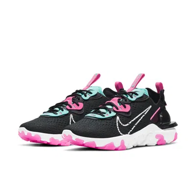 Nike (wmns)  React Vision 'dark Smoke Grey Pink Blast' In Black