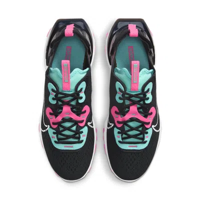 Nike (wmns)  React Vision 'dark Smoke Grey Pink Blast' In Black