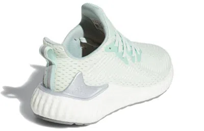 Adidas Originals (wmns) Adidas Alphaboost 'dash Green' In White