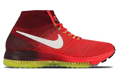 Nike (wmns)  Zoom All Out Flyknit 'bright Crimson' In Multi