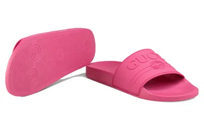 Gucci (wmns)  Slide 'fuchsia' In Pink