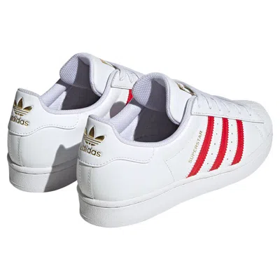 Adidas Originals (wmns) Adidas Superstar 'white Better Scarlet'