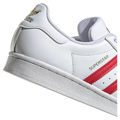Adidas Originals (wmns) Adidas Superstar 'white Better Scarlet'