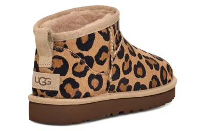 Ugg Leopard-print Ankle-boots In Multi