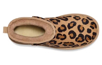 Ugg Leopard-print Ankle-boots In Multi