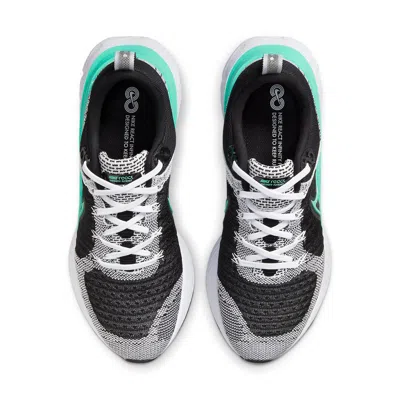 Nike (wmns)  React Infinity Run Flyknit 2 'black Aurora Green' In Multi