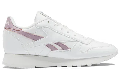 Reebok (wmns)  Classic Leather 'chalk Infused Lilac' In White
