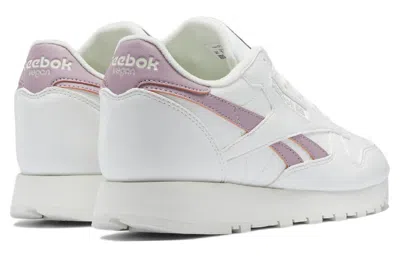 Reebok (wmns)  Classic Leather 'chalk Infused Lilac' In White
