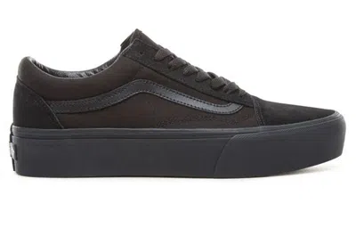 Vans Old Skool Platform 'black' In Brown