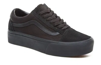 Vans Old Skool Platform 'black' In Brown