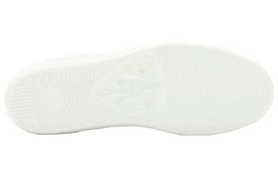 Gucci Men White Leather Ace Sneakers In Multi