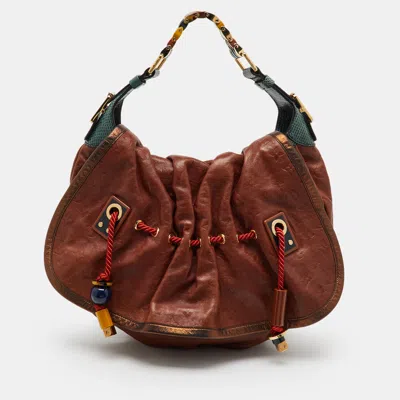 Pre-owned Louis Vuitton Masala Monogram Limited Edition Epices Kalahari Gm Bag In Multi