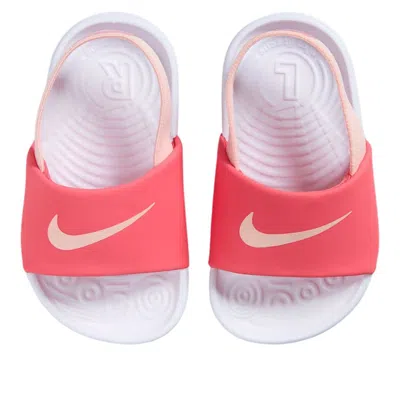 Nike (td)  Kawa Slides 'magic Ember White' In Multi