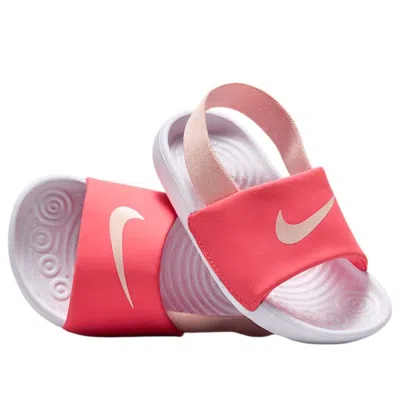 Nike (td)  Kawa Slides 'magic Ember White' In Multi