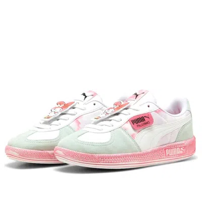 Puma (gs)  X Hello Kitty Palermo 'white Magic Rose' In Multi