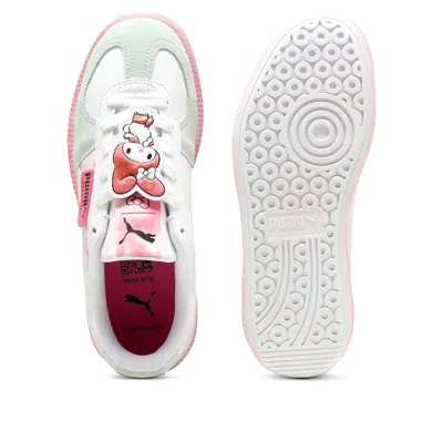 Puma (gs)  X Hello Kitty Palermo 'white Magic Rose' In Multi