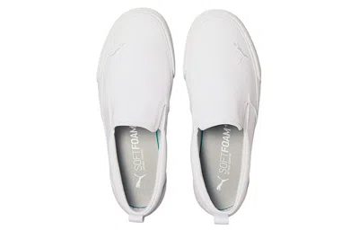 Puma Bari Slip-on Comfort Women's Shoes In White