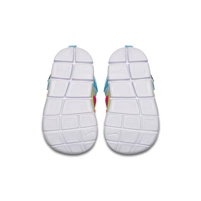 Nike (td)  Dynamo Free Low-top Running Shoes White/blue In Multi