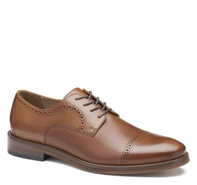 Johnston & Murphy Men's Sutton Embossed Cap Toe Shoe In Multi