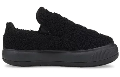 Puma (wmns)  Suede Mayu Slip-on 'teddy - Black'