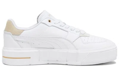 Puma Cali Court Match Platform Sneaker In White