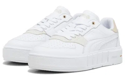 Puma Cali Court Match Platform Sneaker In White